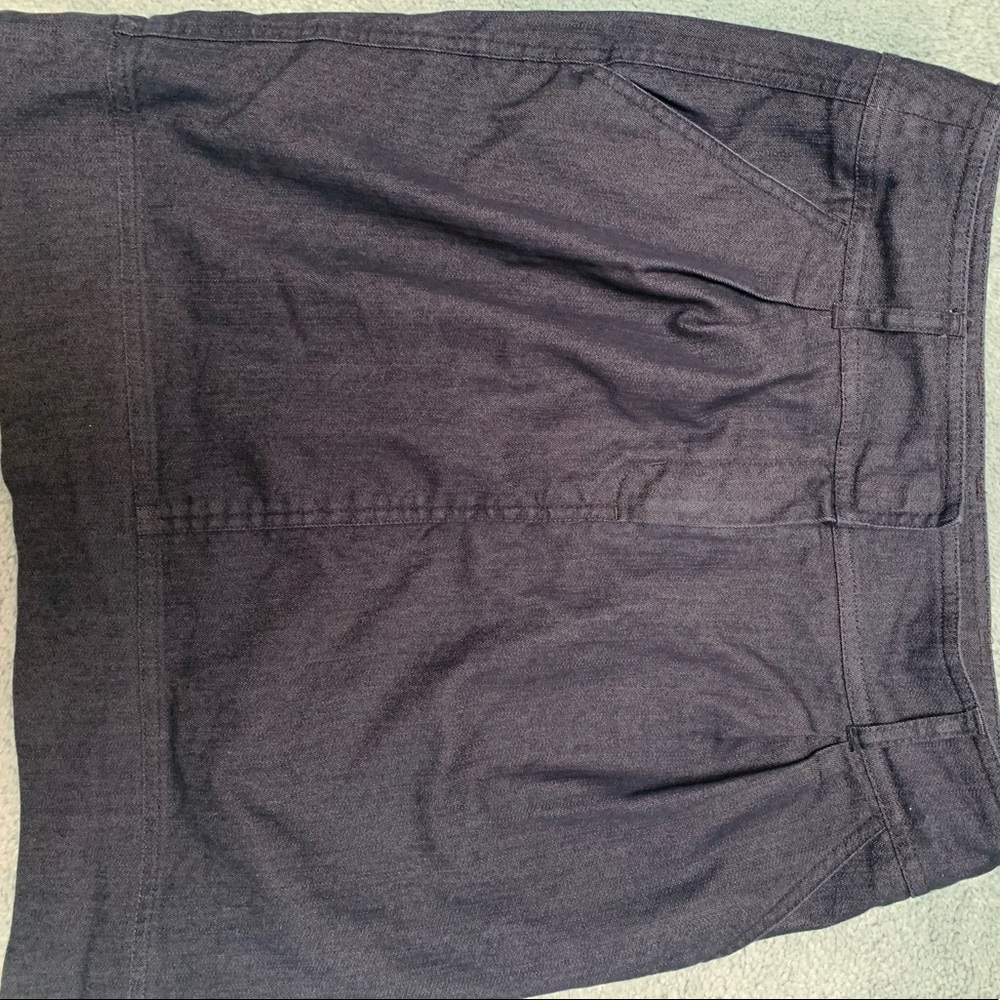 High Rise- Denim Pencil Skirt